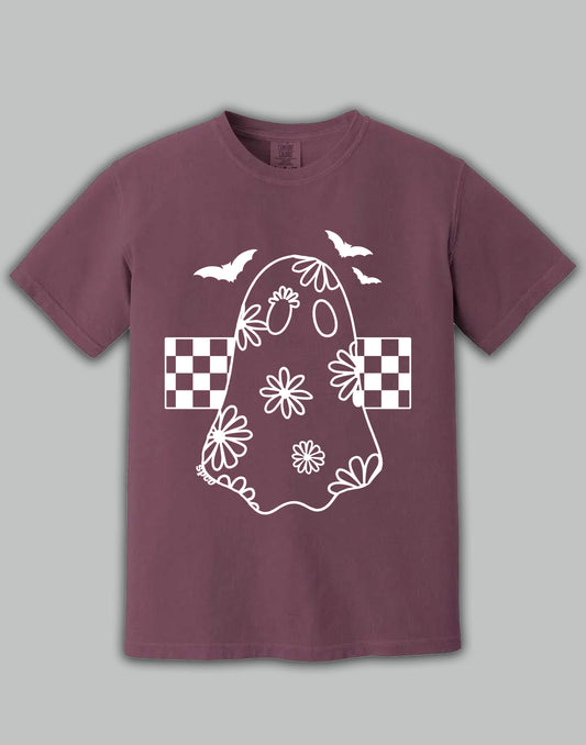 Floral Ghostie Tee